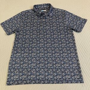 PGA Tour Pro Series Mens Large Shirt Golf Rugby Polo Athletic Fit Stretch